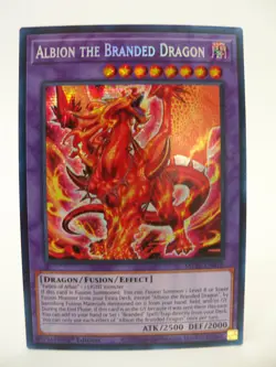Yugioh Albion the Branded Dragon MP22-EN076 Prismatic Secret Rare 1st Edition NM - Image 1