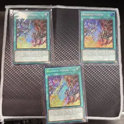 Yugioh 3x Branded Fusion BLTR-EN111 Secret Rare 1st Edition Near Mint - Image 1