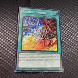 Yugioh 3x Branded Fusion BLTR-EN111 Secret Rare 1st Edition Near Mint - Image 5