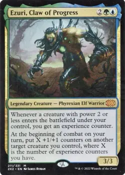 Ezuri, Claw of Progress 2X2 NM MTG Magic Card - Image 1