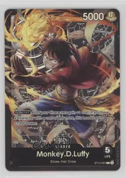 2024 One Piece Card Game: Starter Deck: 3D2Y ST14 Japanese L Monkey D Luffy 15t4 - Image 1