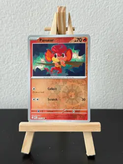 Pansear #014/086 Reverse Holo - White Flare Pokemon TCG Card NM/M - Image 1