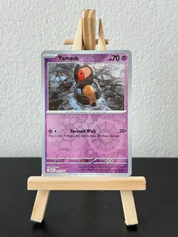 Yamask #039/086 Reverse Holo - White Flare Pokemon TCG Card NM/M - Image 1