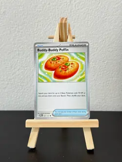 Buddy-Buddy Poffin #101/131 Non Holo - Prismatic Evolutions Pokemon Card NM/M - Image 1