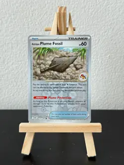 Antique Plume Fossil #079/086 Reverse Holo - White Flare Pokemon TCG Card NM/M - Image 1