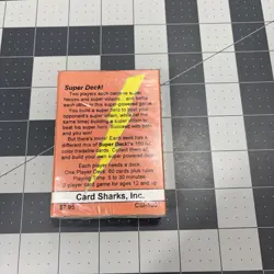 Vtg Super Deck! Super Hero Trading Card Game TCG Card Sharks By Marc Miller 1994 - Image 5