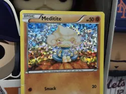 Pokemon TCG McDonald’s Promo - Meditite #9/12 - Holo Card - Image 2