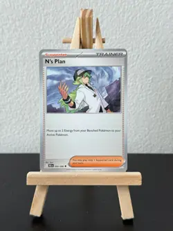 N's Plan #083/086 Non Holo - Black Bolt Pokemon TCG Card NM/M - Image 1