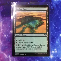 MTG Hashep Oasis NM-Mint Commander: Outlaws of Thunder Junction #0299 - Image 1