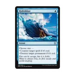 WOTC MTG Eternal Masters Hydroblast (U) (Foil) EX - Image 1