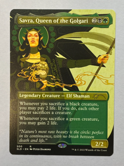 MTG - Secret Lair: Rule the Room - Savra, Queen of the Golgari - Non-Foil - NM - Image 1