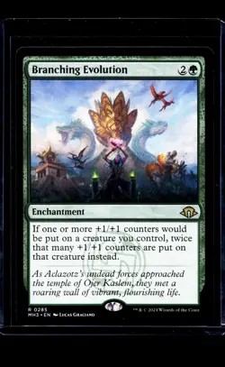 2024 MTG Magic The Gathering MH3 Modern Horizons 3 #285 Branching Evolution - Image 1