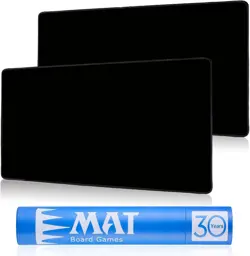 2PCS TCG Playmat 24x14in with Tube | Stitched Mat for MTG Yugioh Magic Cards - Image 3