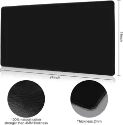 2PCS TCG Playmat 24x14in with Tube | Stitched Mat for MTG Yugioh Magic Cards - Image 5