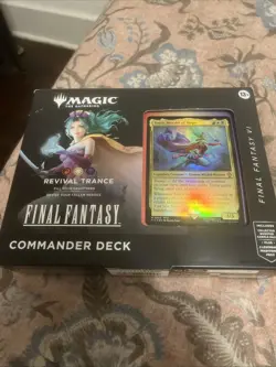 MTG Magic the Gathering Final Fantasy VI Sealed Commander Deck Revival Trance - Image 1