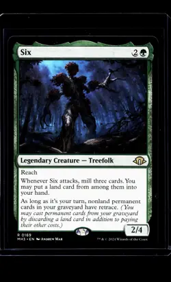 2024 MTG Magic The Gathering MH3 Modern Horizons 3 #169 Six - Image 1