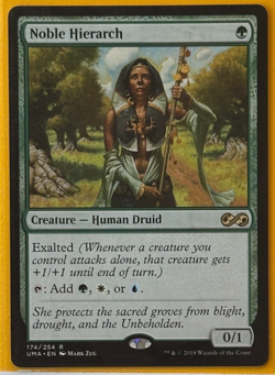 MTG Noble Hierarch, NM-Mint, English Ultimate Masters UMA Regular - Image 1