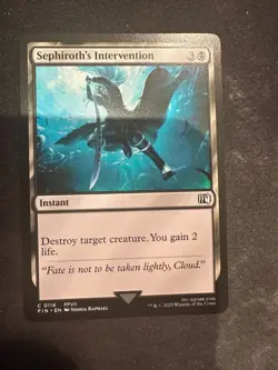 Sephiroth's Intervention - 0116 FIN MTG - Common N/M - Image 1