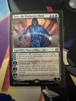 Jace, the Perfected Mind 057/271 Phyrexia: All Will Be One Mythic MTG NM/M - Image 1