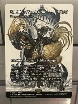 2025 Magic MTG Final Fantasy Through The Ages Knights Of San d'Oria #0002 - Image 1