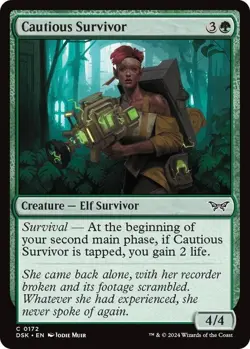 MTG Cautious Survivor - Image 1