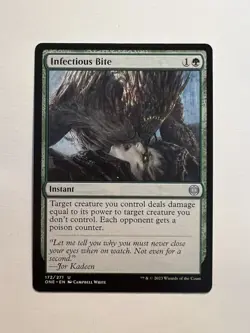 Infectious Bite - MTG Phyrexia: All Will Be One - NM - Image 1
