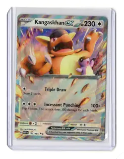 Holo Kangaskhan ex - 115/165 Double Rare Scarlet & Violet 151 Pokemon TCG - Image 1
