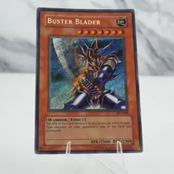 Yugioh Buster Blader BPT-008 Secret Rare Limited Edition LP - Image 1