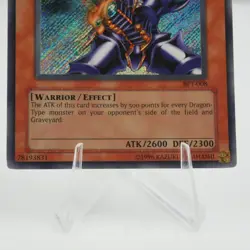 Yugioh Buster Blader BPT-008 Secret Rare Limited Edition LP - Image 3