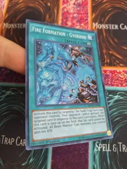 Yugioh Fire Formation - Gyokkou MP14-EN038 Super Rare 1st Edition Near Mint - Image 2