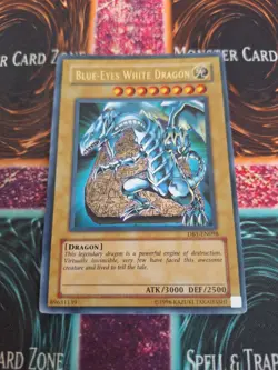 Yugioh Blue-Eyes White Dragon DB1-EN098 Ultra Rare Unlimited Near Mint - Image 1