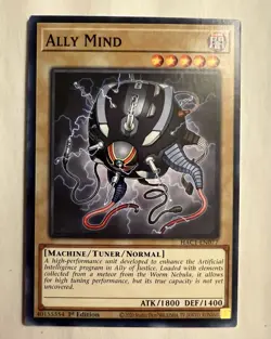 Ally Mind Yugioh! Hidden Arsenal: Chapter 1 #HAC1-EN077 1st Edition NM - Image 1