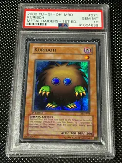 YUGIOH PSA 10 2002 Kuriboh MRD-071 Super Rare 1st Edition *4639 - Image 1