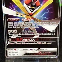 Kartana GX - 70/111 - Pokemon Crimson Invasion Sun & Moon Ultra Rare Card NM - Image 2