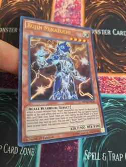 Yugioh Bujin Mikazuchi MP14-EN144 Ultra Rare 1st Edition Near Mint - Image 2