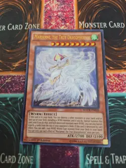Yugioh Mariamne, The True Dracophoenix MACR-EN026 Ultra Rare 1st Edition NM - Image 1