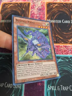 Yugioh Bujingi Pavo MP14-EN240 Super Rare 1st Edition Near Mint - Image 2