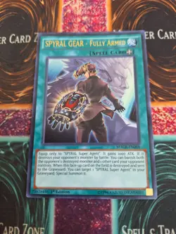 Yugioh Spyral Gear - Fully Armed MACR-EN088 Ultra Rare 1st Edition Near Mint - Image 1