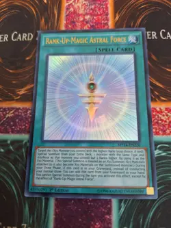 Yugioh Rank-Up-Magic Astral Force MP14-EN226 Ultra Rare 1st Edition Near Mint - Image 1