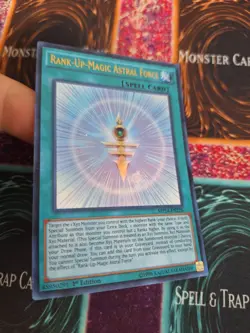Yugioh Rank-Up-Magic Astral Force MP14-EN226 Ultra Rare 1st Edition Near Mint - Image 2