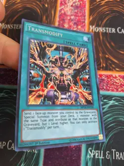 Yugioh Transmodify MP14-EN106 Secret Rare 1st Edition Near Mint - Image 2