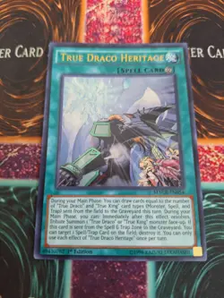 Yugioh True Draco Heritage MACR-EN054 Ultra Rare 1st Edition Near Mint - Image 1