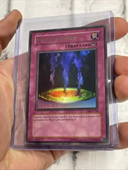 Magic Jammer MRD-128 Metal Raiders Unlimited Ultra Rare LP/NM Yugioh! Card Holo - Image 1