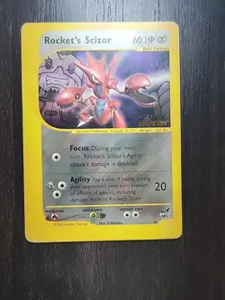 Pokemon TCG Rocket's Scizor Promo eReader Best of Game Winner Card - #4 - Image 1