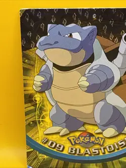 BLASTOISE ( 09 ) Topps Series Holo Pokemon Card 1999 Nintendo - Image 4