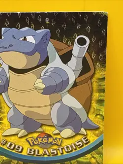 BLASTOISE ( 09 ) Topps Series Holo Pokemon Card 1999 Nintendo - Image 5