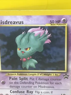 MISDREAVUS PROMO ( 39 ) Non- Holo 1995-2001 Nintendo Pokemon Card - Image 2