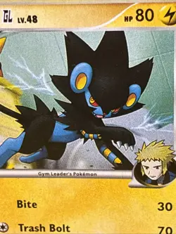LUXRAY GL Lv.48 ( 9/111 ) Non Holo 2009 Pokemon / Nintendo Card - Image 2