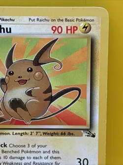 RAICHU ( 29/62 ) ) Non Holo 1995-1998 Pokemon / Nintendo Card - Image 4