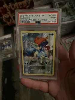 Pokemon TCG XY Keldeo Black Star Promo Card XY118 PSA 9 *CLEAN* *RARE* *LOW POP* - Image 4